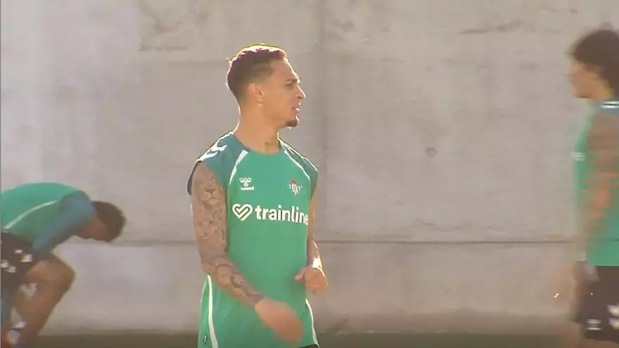 Anthony ya se ejercita como bético
