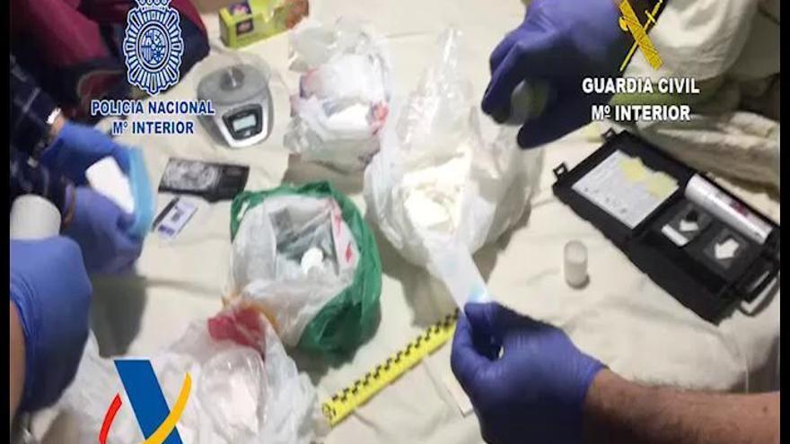 Desmantelado un grupo especializado en asaltar con armas de fuego a narcos