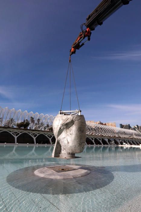 'La Pamela' de Valdés se despide de la Ciudad de las Artes y las Ciencias