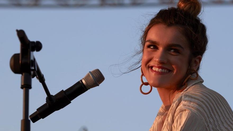 Amaia en concierto.