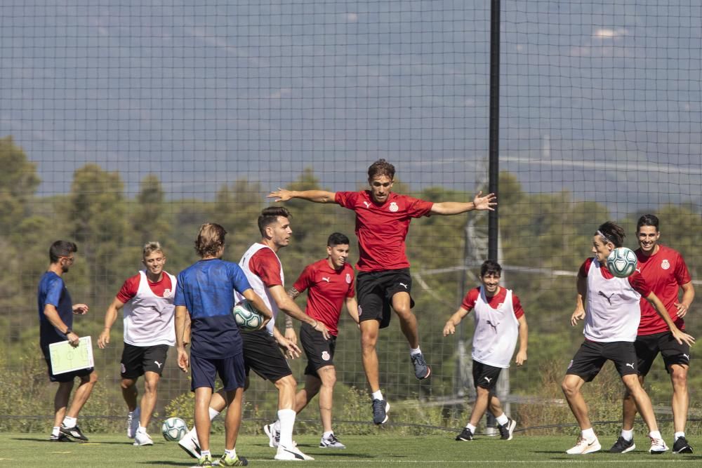 Primer entrenament de la pretemporada del Girona FC