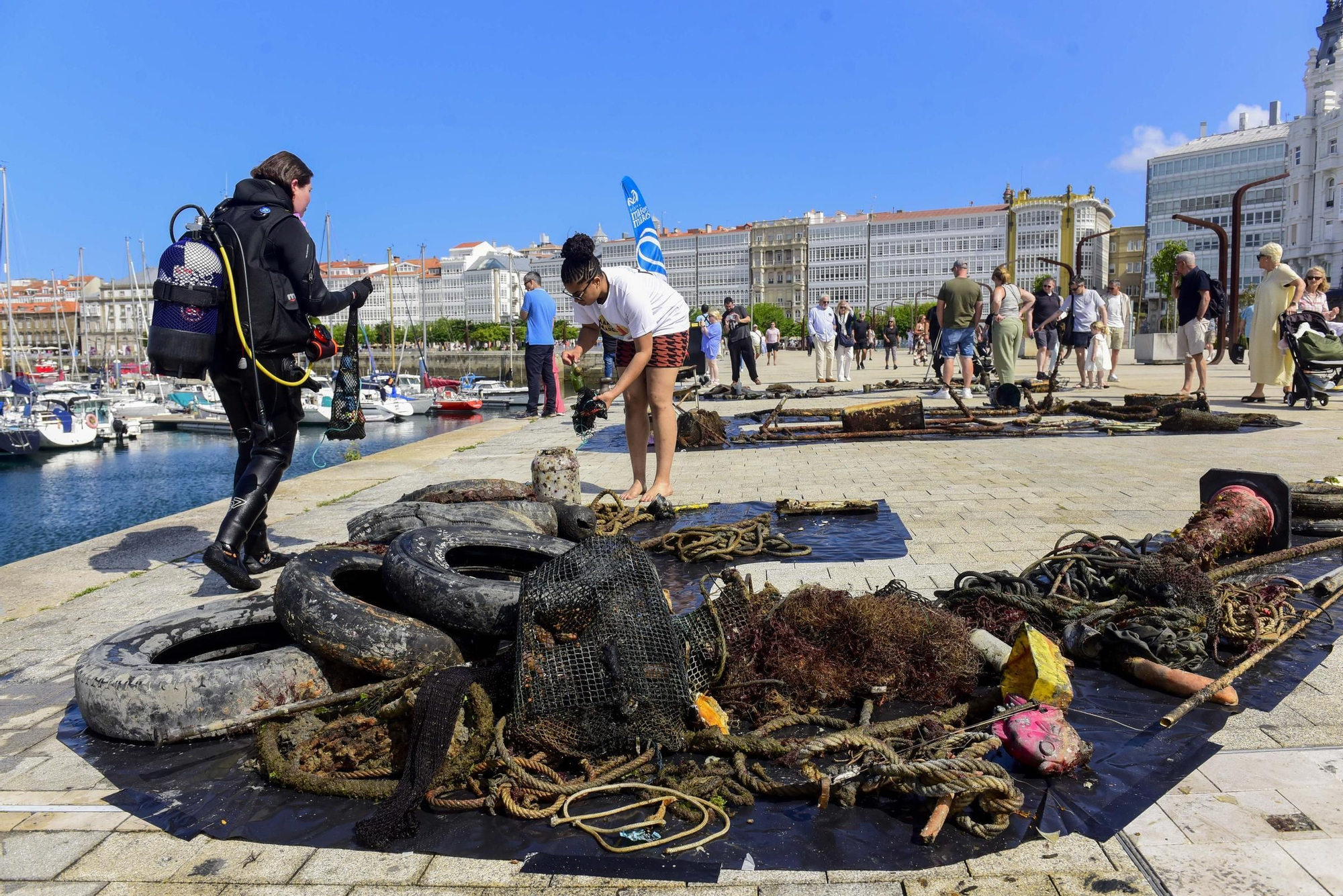 VI Gran limpieza de fondos marinos en A Coruña