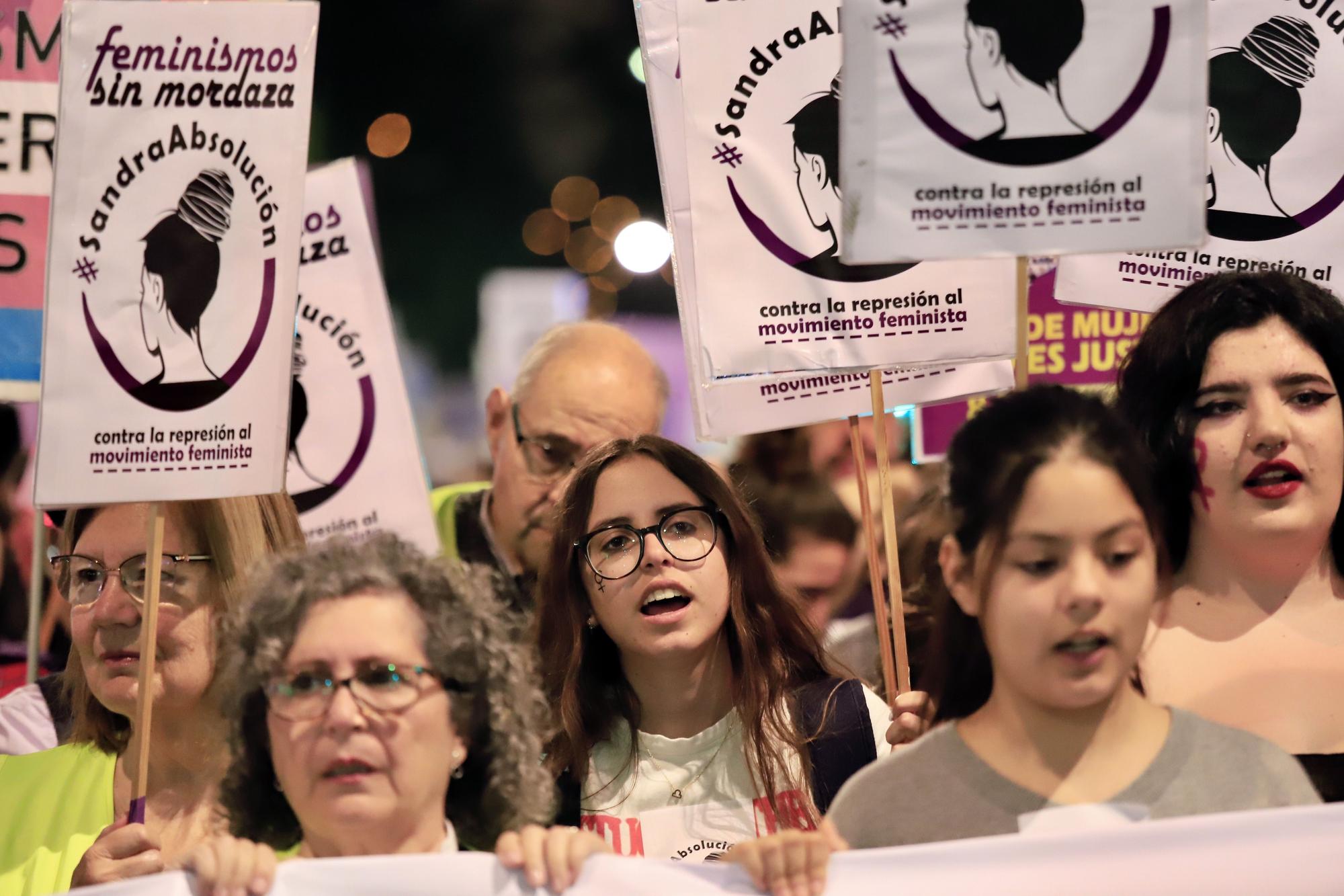 Manifestación del 8M en Murcia