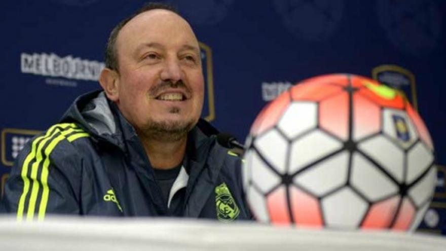 Rafa Benítez: &quot;El futuro lo veo con Sergio Ramos&quot;