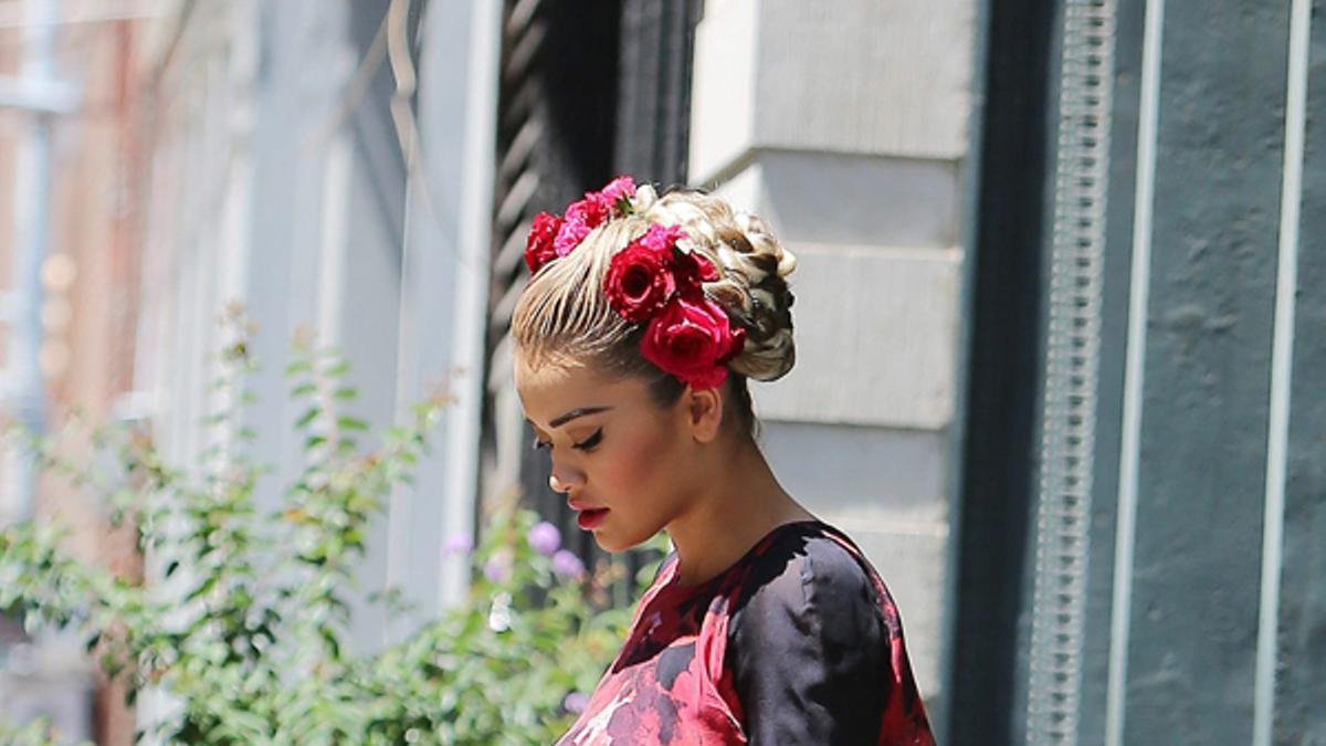 El look más flamenco de Rita Ora