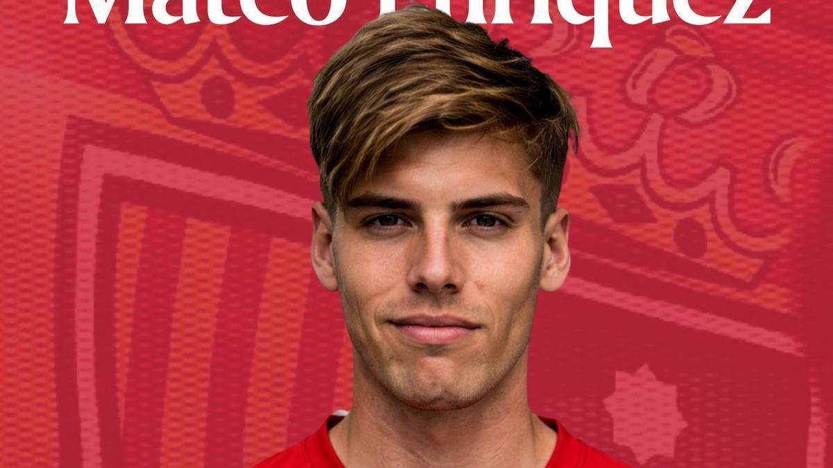 Mateo Enríquez, nuevo jugador del conjunto aragonés de Primera RFEF.