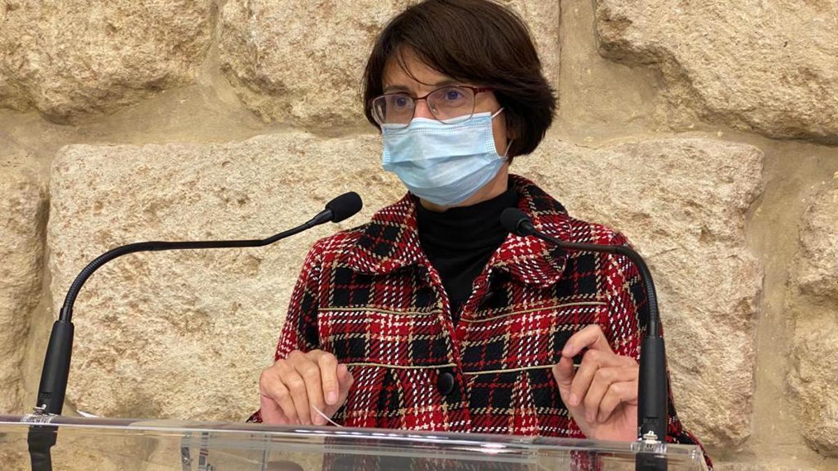 Amparo Pernichi, la viceportavoz de IU en el Ayuntamiento de Córdoba.