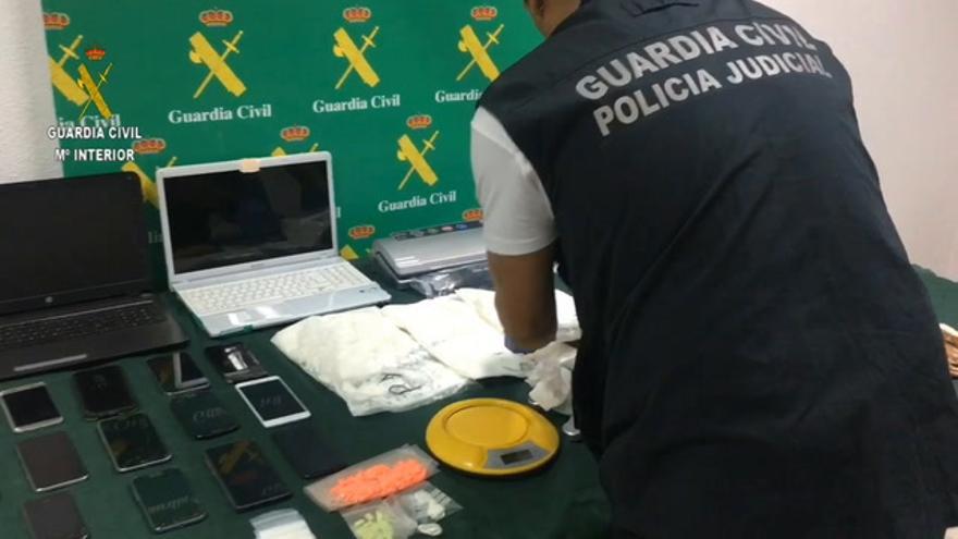 La Guardia Civil desmantela una organización criminal dedicada a la venta y distribución de speed en la Comarca del Somontano