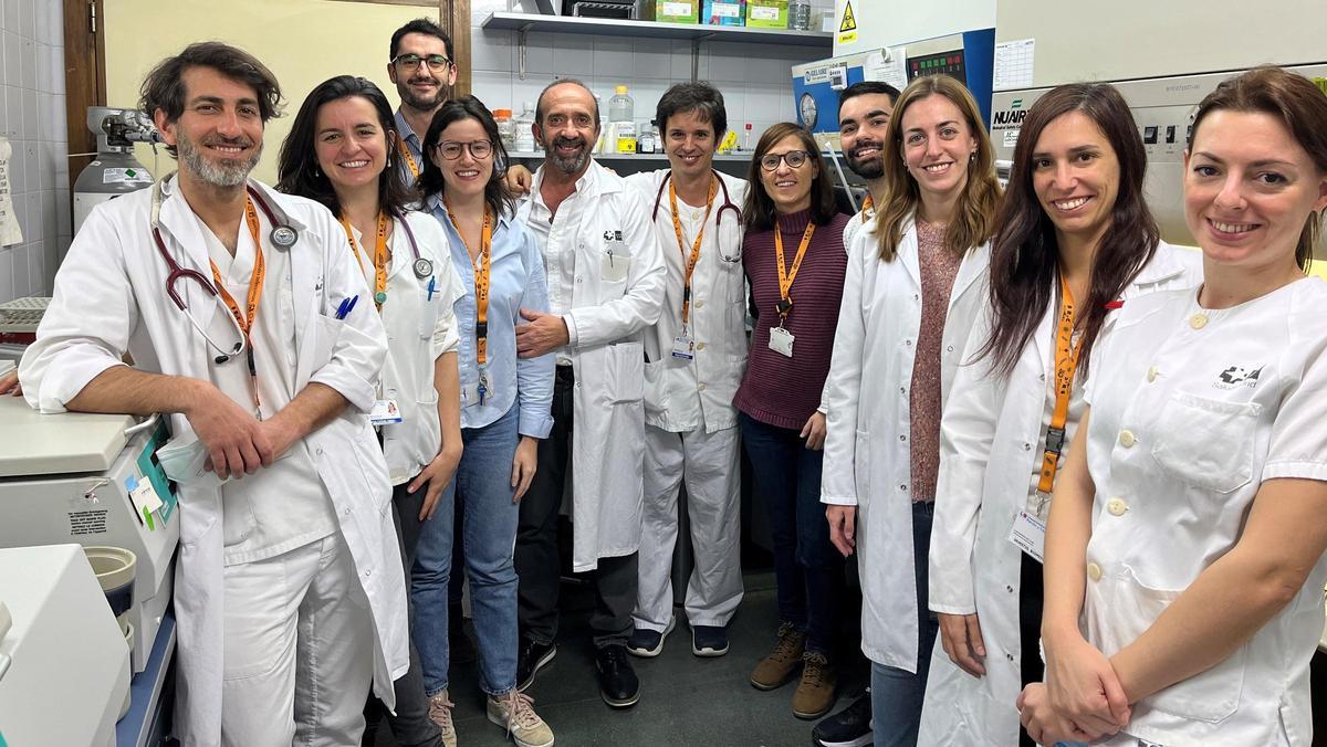 El grupo de investigadores del Ramón y Cajal