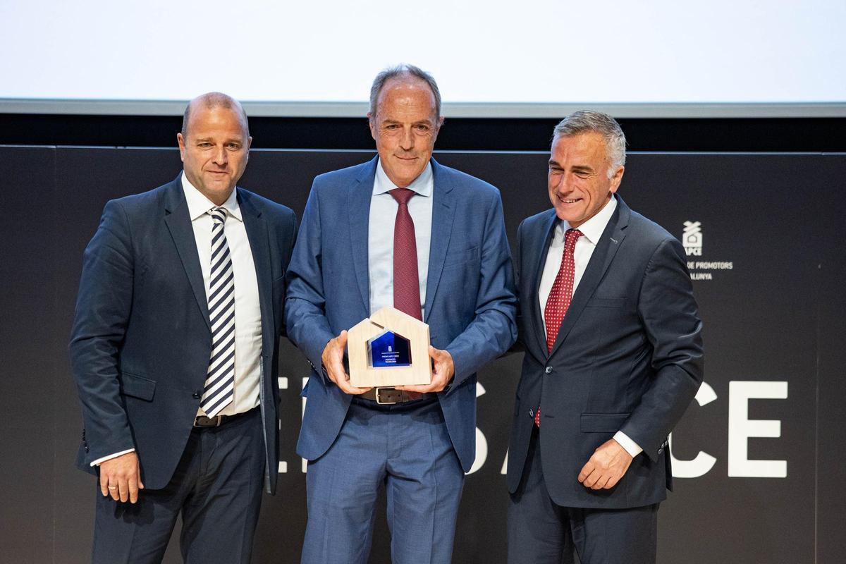 Recoge el premio Juan Molins, CEO de Industria Circular TNP, S.L.