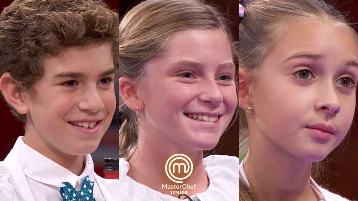 Pablo, Isabel y Abril, expulsados en la gala 2 de ’Masterchef Celebrity’.