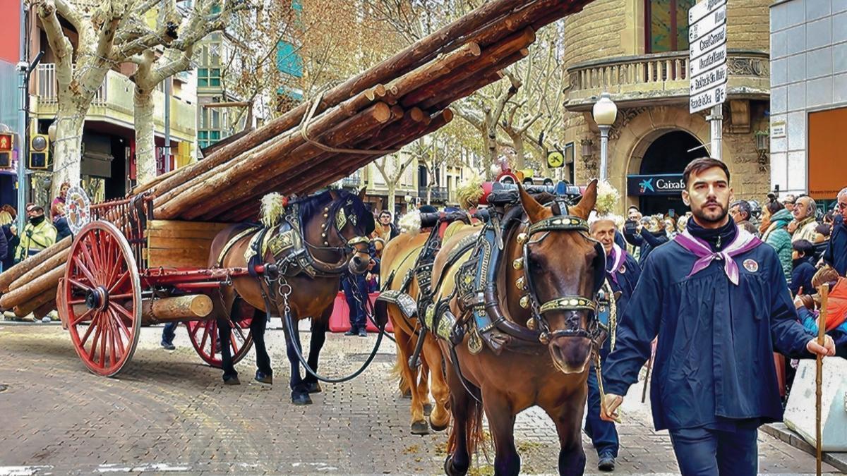 Igualada reviu el passat rural en els Tres Tombs