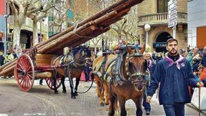 Igualada reviu el passat rural en els Tres Tombs