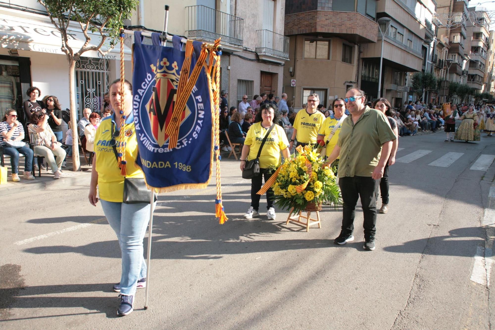 Galeria de fotos de l'ofrena de flors a Sant Pasqual en Vila-real