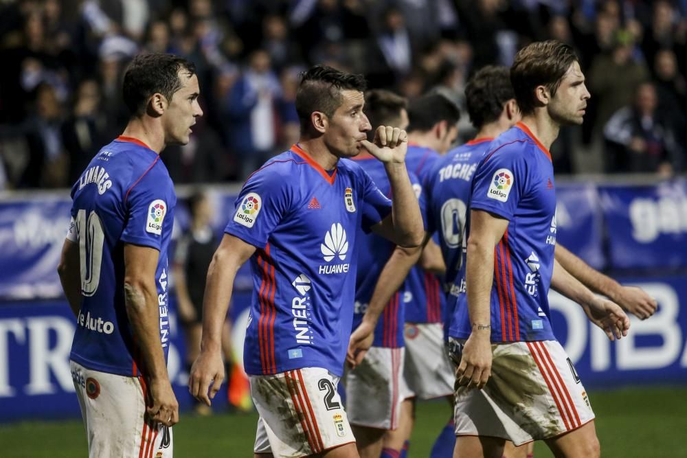 Partido en el Carlos Tartiere entre el Oviedo y el Almería