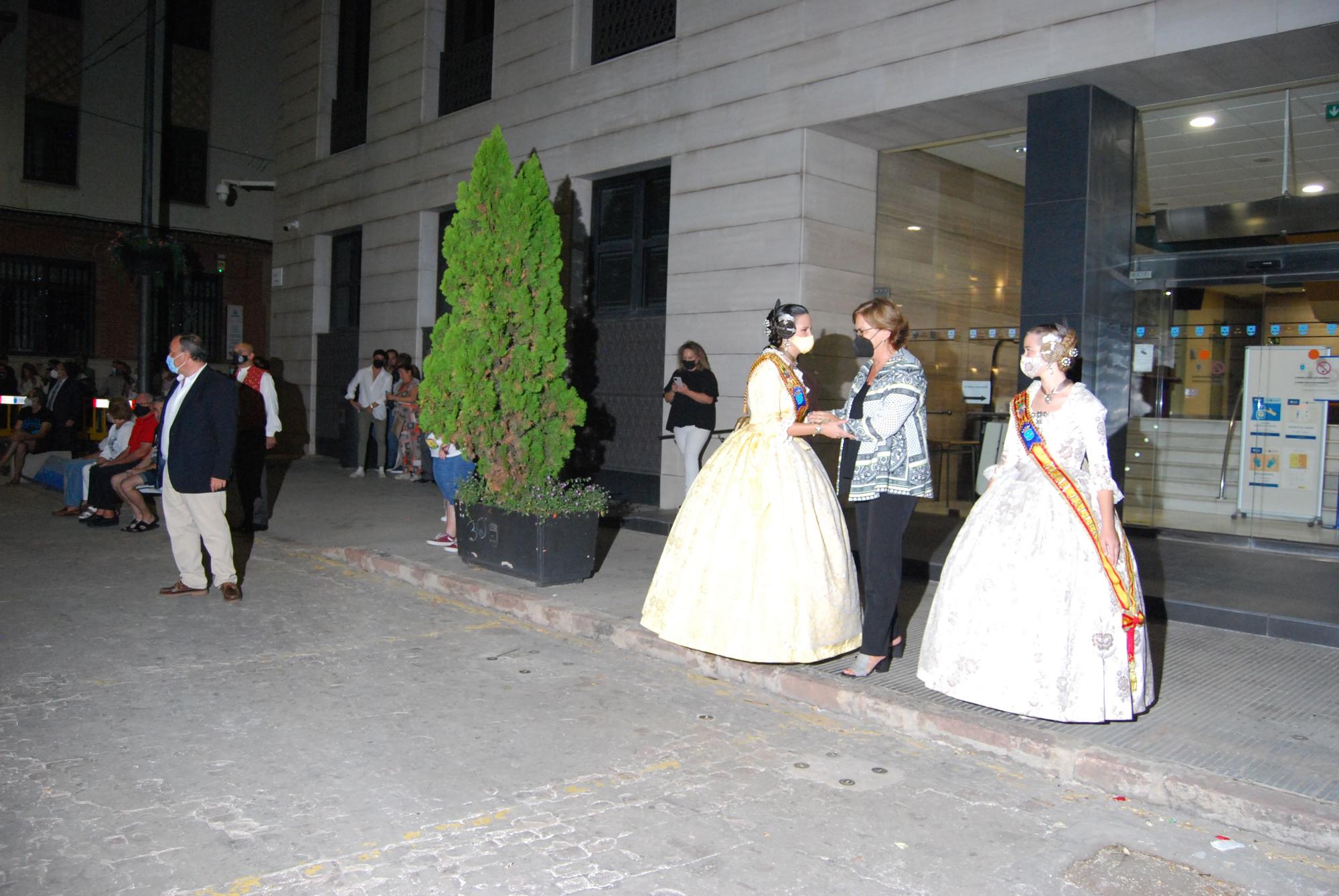 Acto de inauguración de las fiestas josefinas que se celebran del 8 al 12 de octubre en Burriana