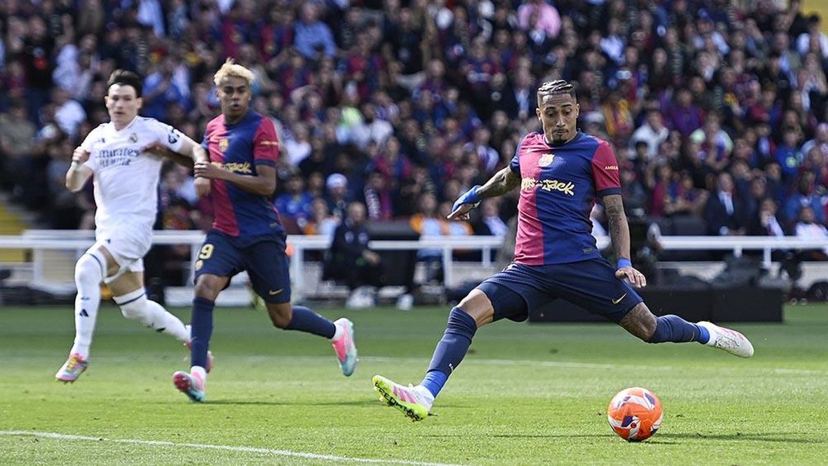 El Barça gana el clásico ante el Madrid en el estadi Lluis Companys
