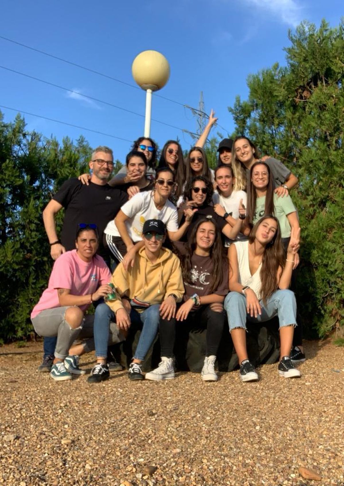 Las jugadoras, fuera del fútbol sala, son una 'familia'.