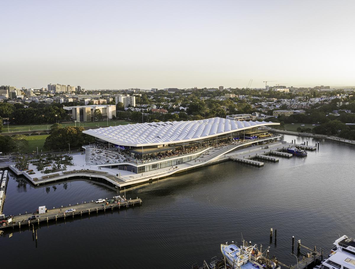 El Sydney Fish Market diseñado por 3XN