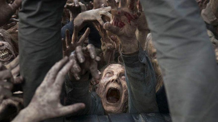 Un caminante de &#039;The Walking Dead&#039;.