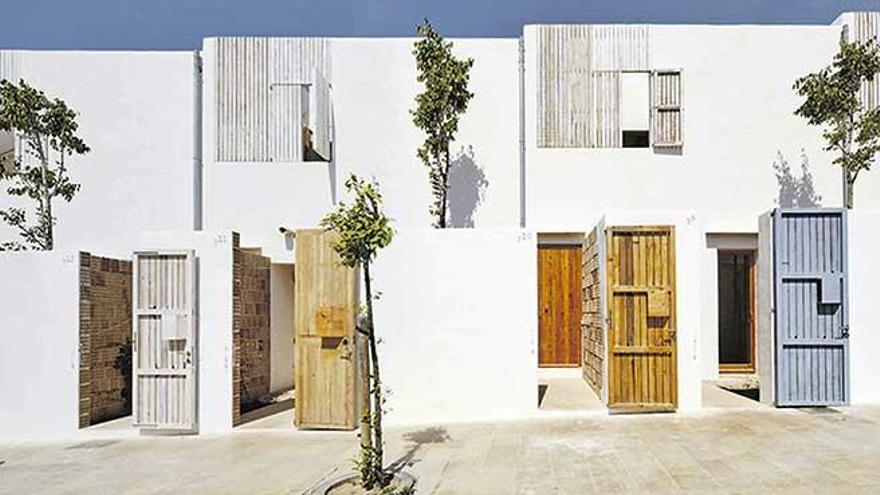 Proyecto de vivienda pública en Sant Ferran de ses Roques (Formentera), la obra ganadora.