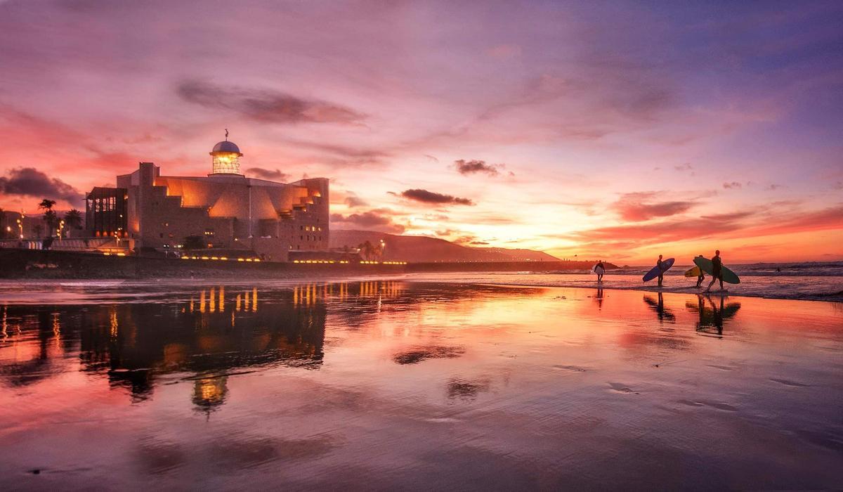 Playa de las Canteras Las Palmas de Gran Canaria