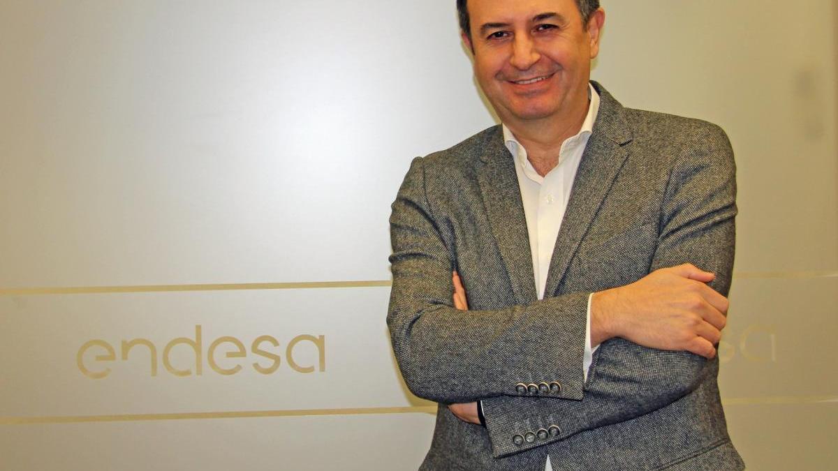 Sobre estas líneas, el director general de Endesa en la zona sur, Rafael Sánchez Durán.
