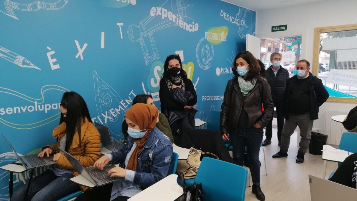 Representants de l&#039;àmbit de l&#039;ocupació han visitat la nova instal·lació de Figueres.