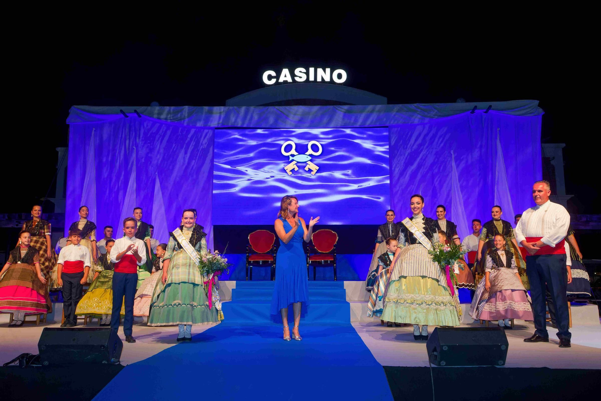 Emotiva presentación de las reinas de las fiestas de Sant Pere 2025
