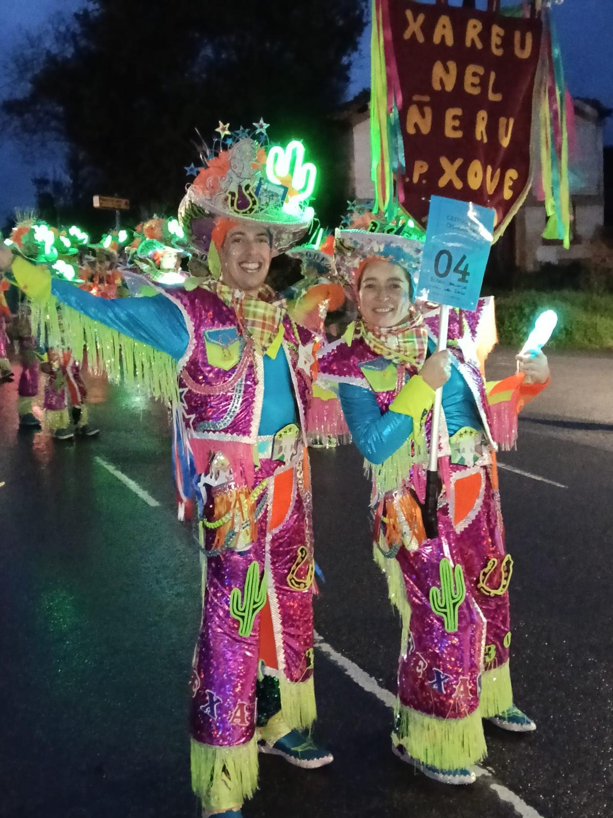 Fiesta del Antroxu en Llastres