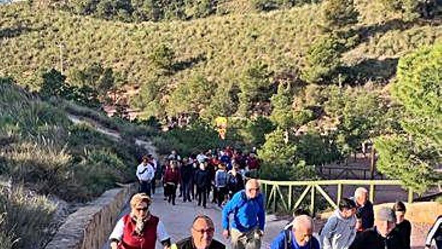 A pie del Santuario de la Salud al Convento de la Virgen de las Huertas