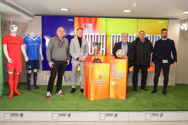 Presentada la final de la Copa Catalunya entre Andorra y Badalona Futur