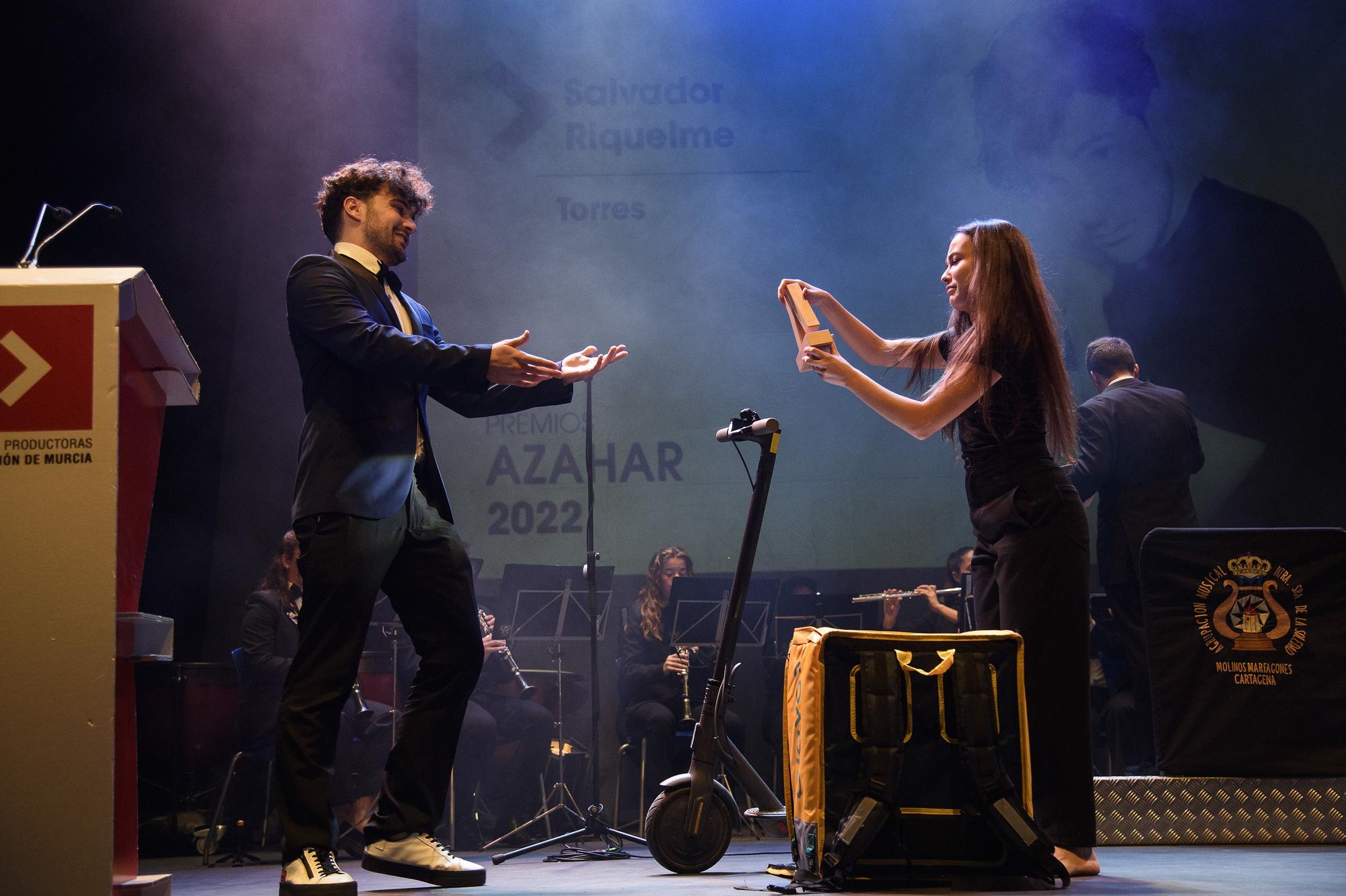 Gala de los Premios Azahar 2022 en Cartagena