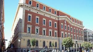  Sede del Tribunal de Cuentas en Madrid.