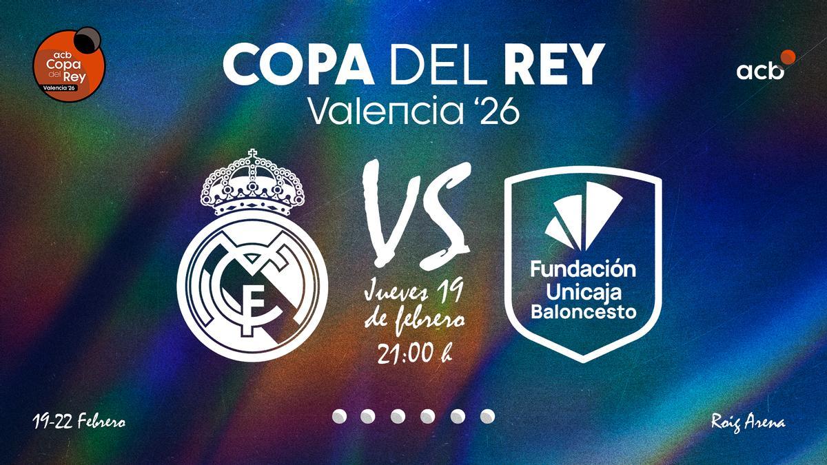 Unicaja y Real Madrid se volverán a ver las caras este jueves.