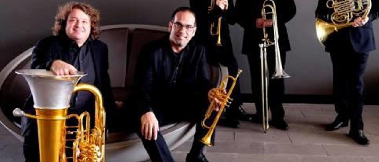 El director de la UMA se despide con un concierto con Spanish Brass