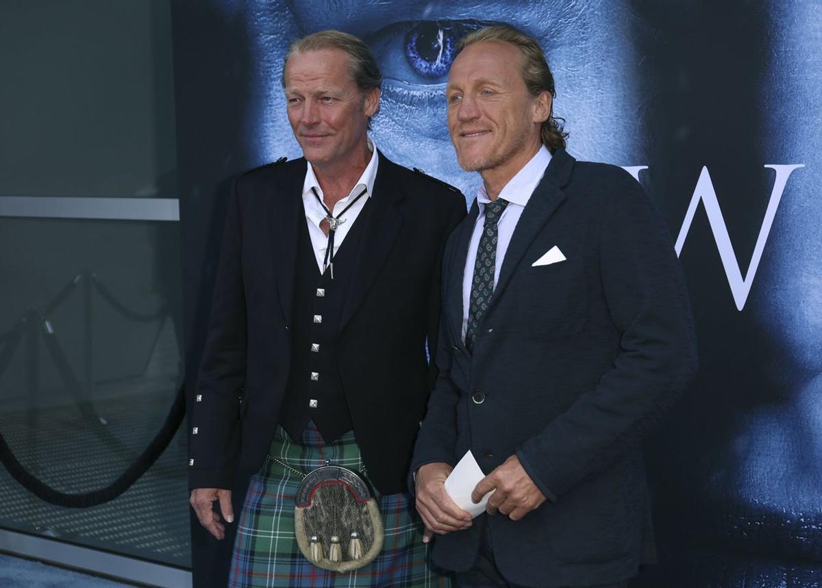 Séptima temporada de Juego de Tronos: Iain Glen y Jerome Flynn