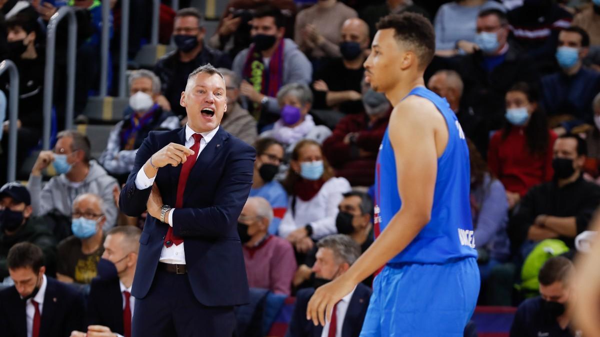 Saras y Dante Exum en su periplo juntos en el Barça