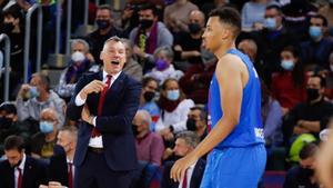 Saras y Dante Exum en su periplo juntos en el Bar?a