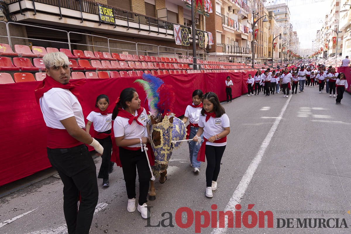 Fiestas de Caravaca | Desfile infantil del Bando de los Caballos del Vino