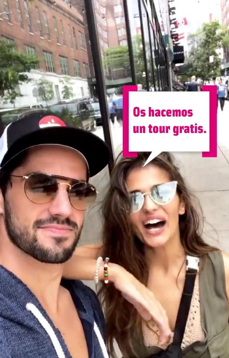 Isco y Sara, de vacas