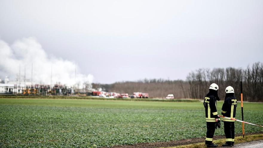 Explosión en una estación de gas en Austria