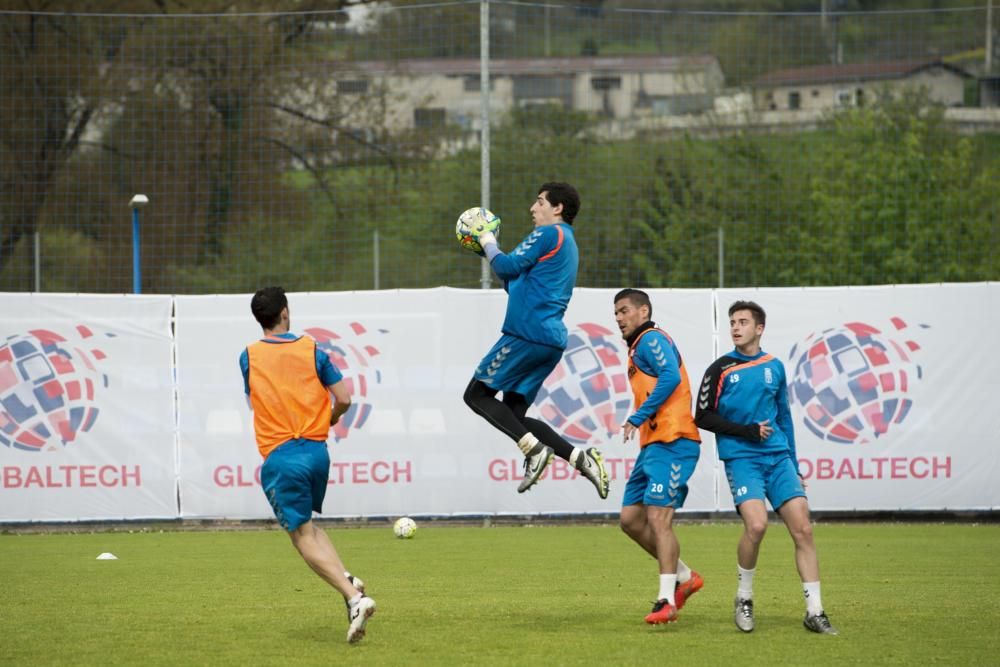 Entrenamiento del Real Oviedo