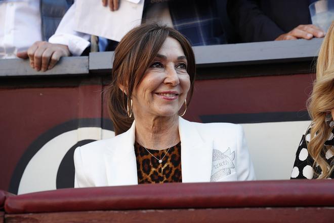 Ana Rosa Quintana en la plaza de toros de Las Ventas