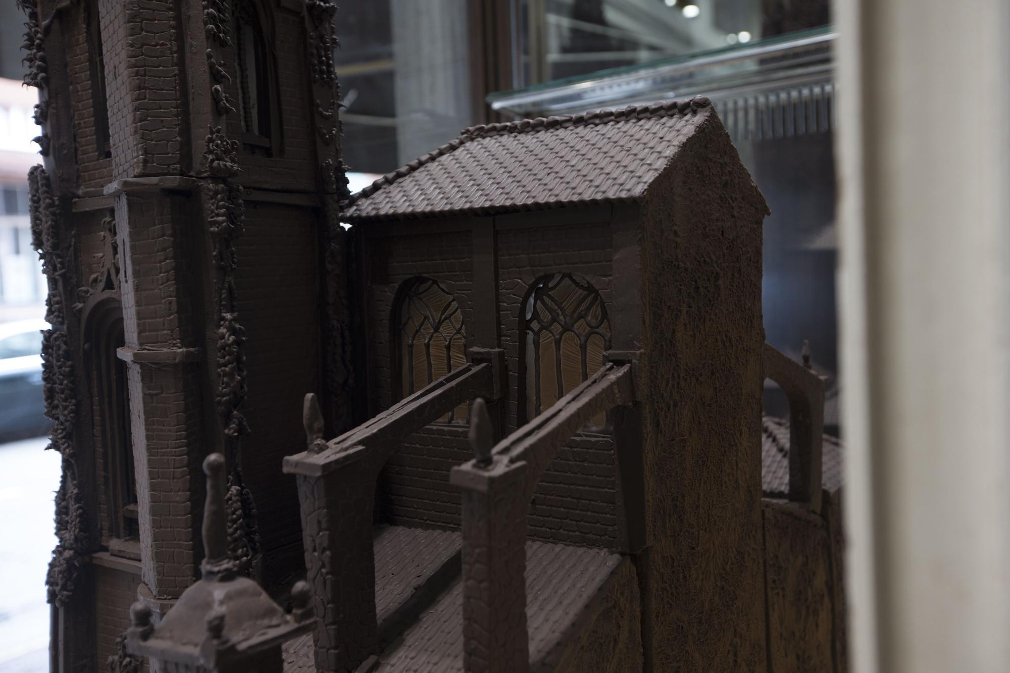 EN IMÁGENES: La catedral de Oviedo en chocolate