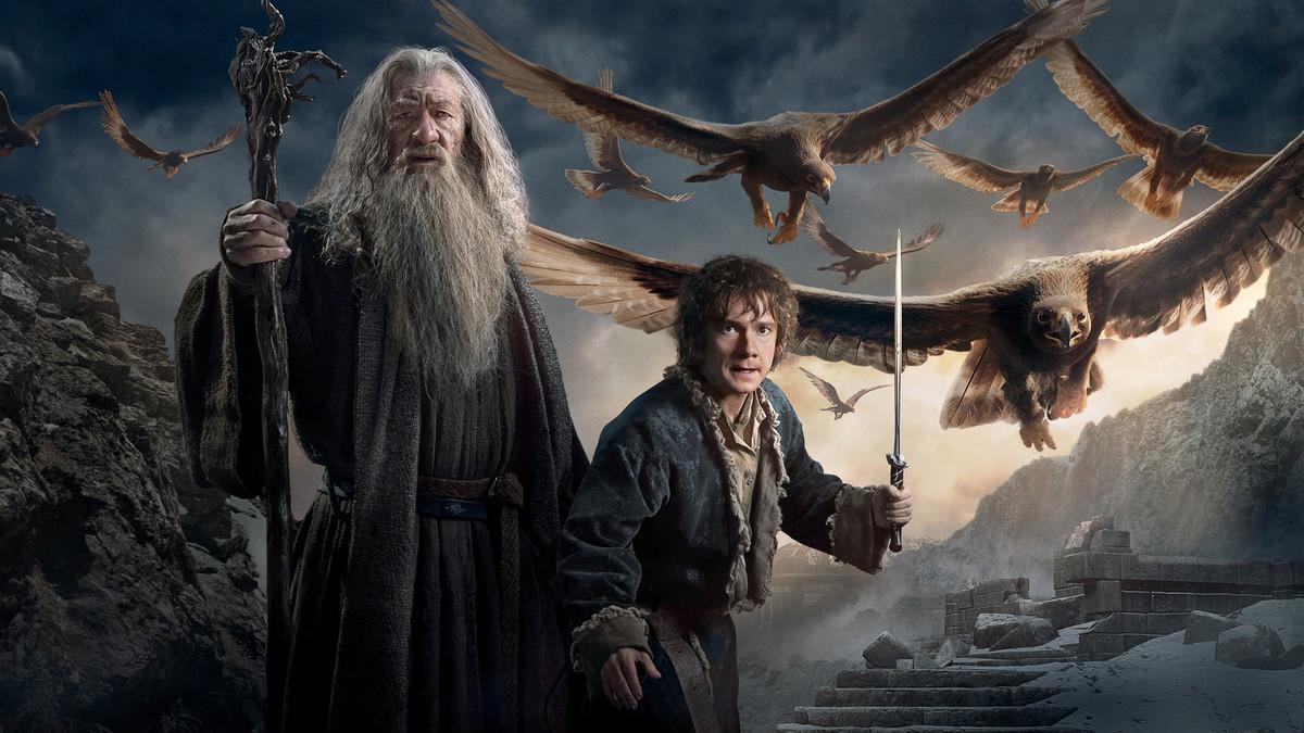 television pelicula El hobbit: la batalla de los cinco ejércitos   Ian McKellen   Martin Freeman    20161221