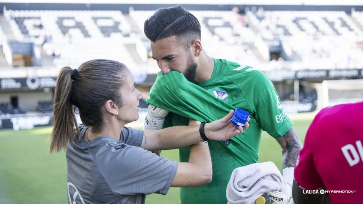 Salvi Carrasco, el pasado sábado en el Cartagonova.