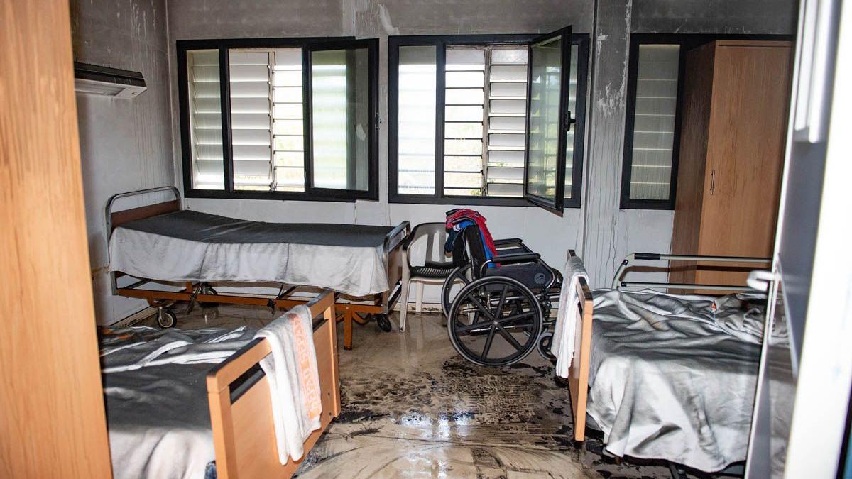 Incendio que obligó a trasladar pacientes a otra unidad del sociosanitario de Plasencia, con el mismo personal.