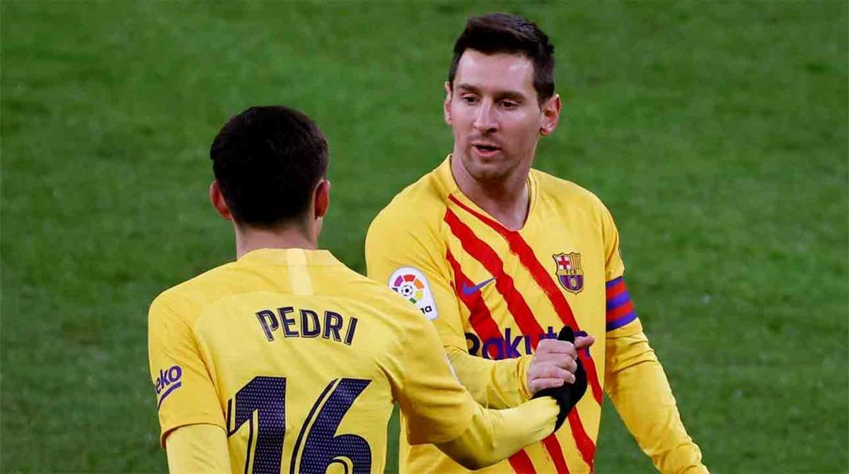 ¡Nueva exhibición del Messipedrismo! Así narró la radio el gol de Messi a pase de tacón de Pedri