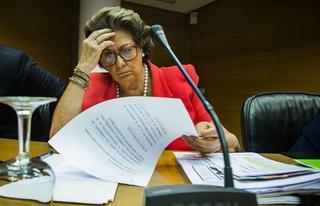 Rita Barberá, denunciada por no retirar símbolos franquistas